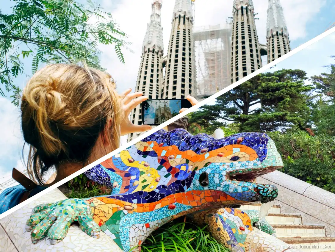 Punti salienti del biglietto combinato Sagrada Familia e Park Güell