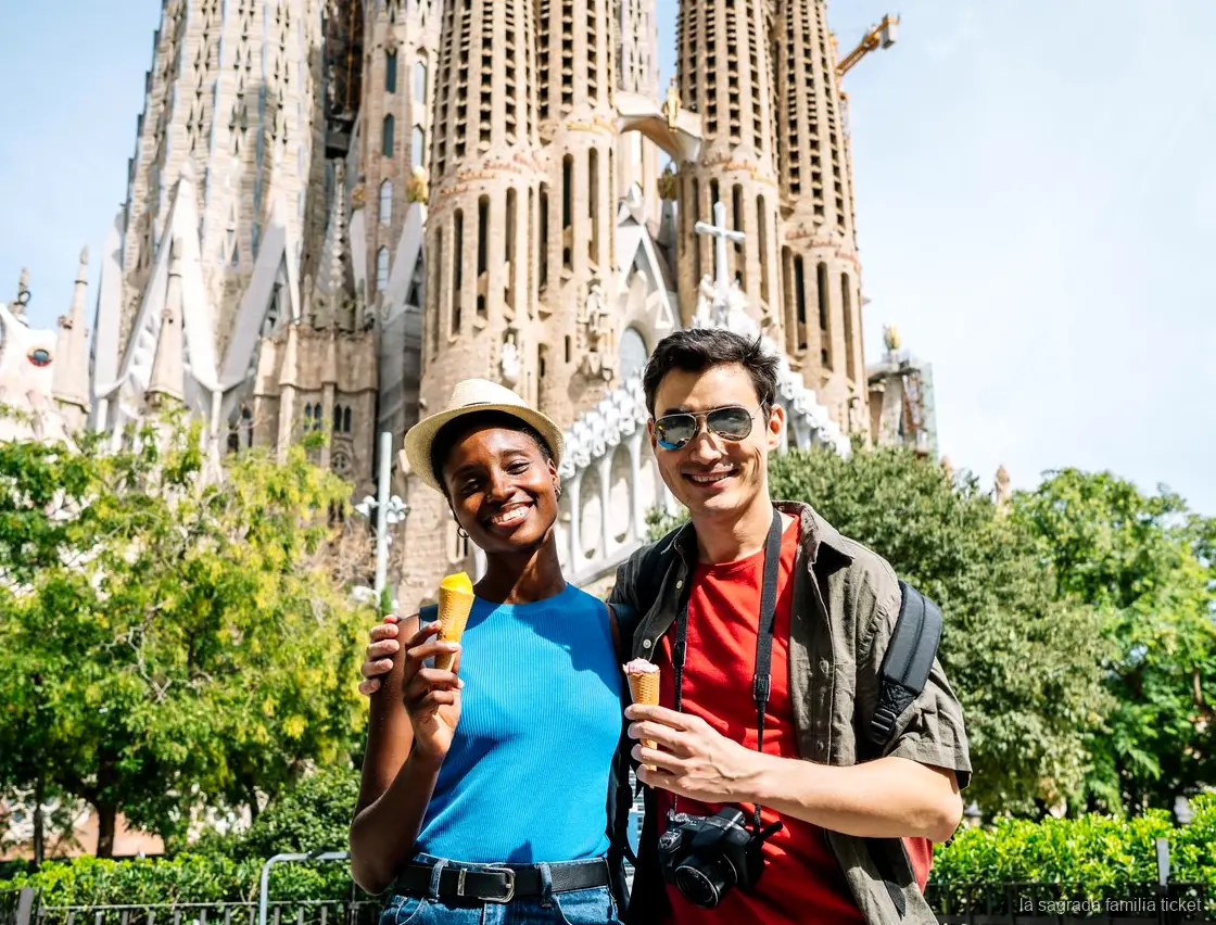 Kleine Gruppe auf der günstigen Sagrada Familia Fassaden-Tour