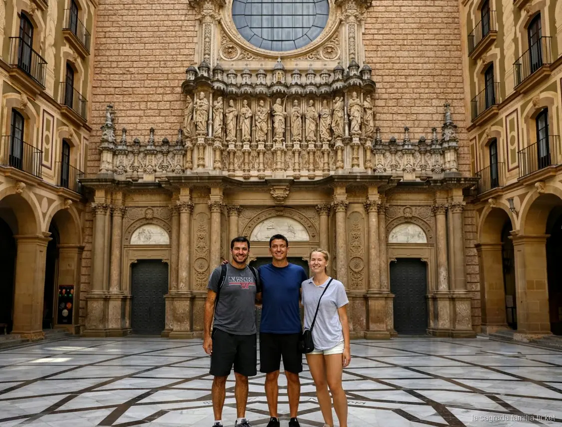 Privévervoer gebruikt tijdens de Sagrada Familia en Montserrat tour