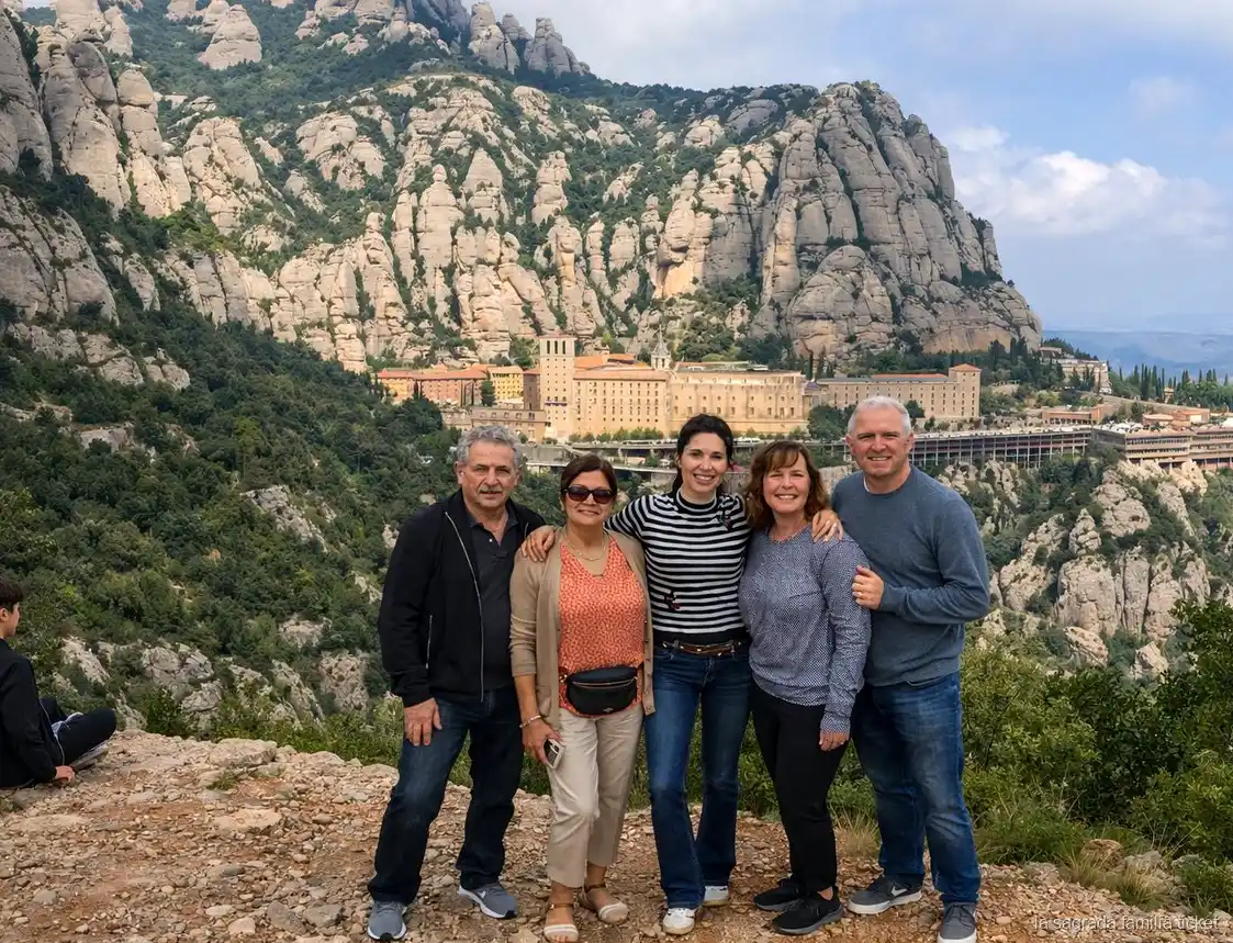 Altstadt-Spaziergang, enthalten im Sagrada Familia und Montserrat Ausflug