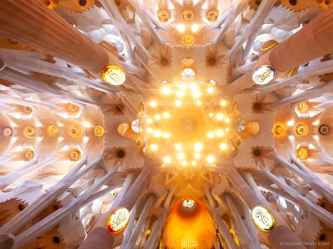Sagrada Familia museum exhibit included in the skip-the-line guided tour
