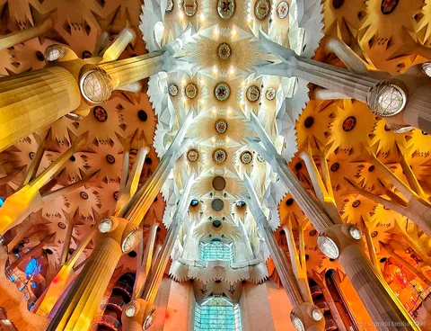 Guía arquitecto en una visita privada a la Sagrada Familia