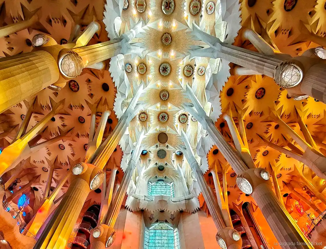 Guida architetto durante la visita privata alla Sagrada Familia